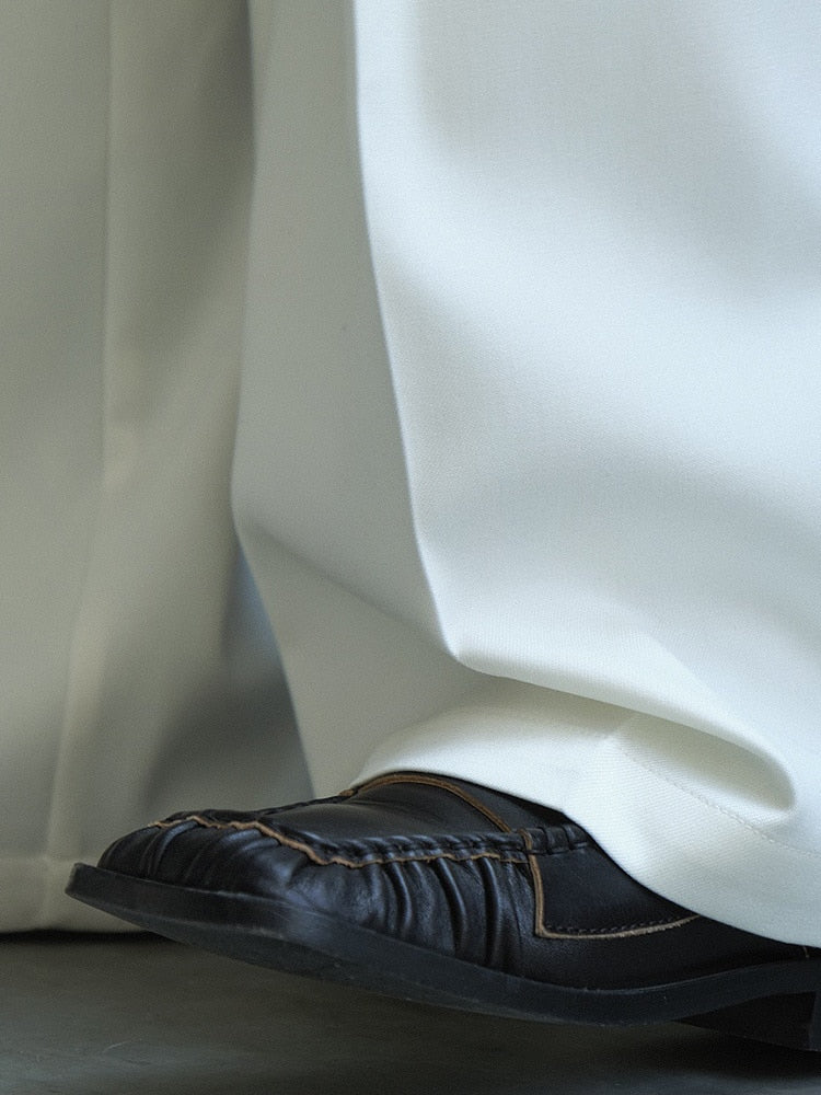 Classy Elegance Luxe Pleated Wide Leg Pants