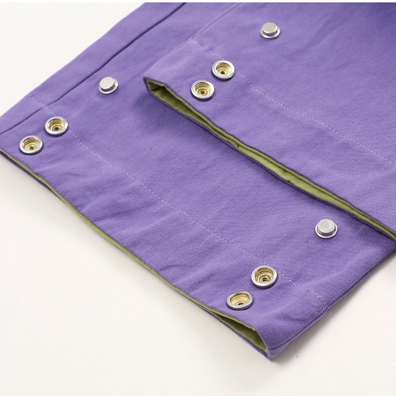 High Street Fashion Oversized Pocket Cargo Pants