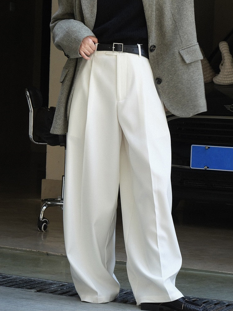 Classy Elegance Luxe Pleated Wide Leg Pants