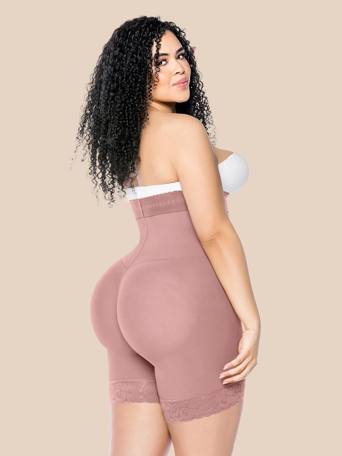 Butt Lifter Shapewear Shorts Crotch with Zipper Ref 1008