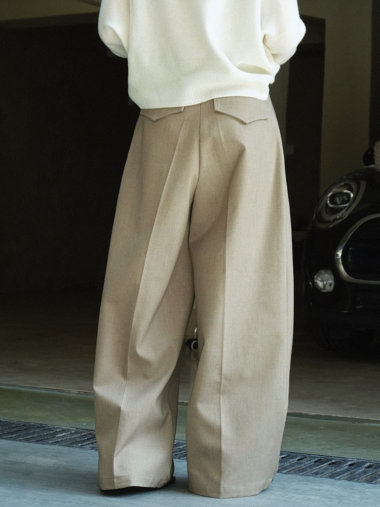 Classy Elegance Luxe Pleated Wide Leg Pants