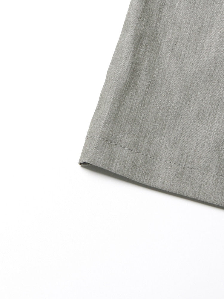 Daily Elegant Pleats Women's High Waist Wide Leg Trousers